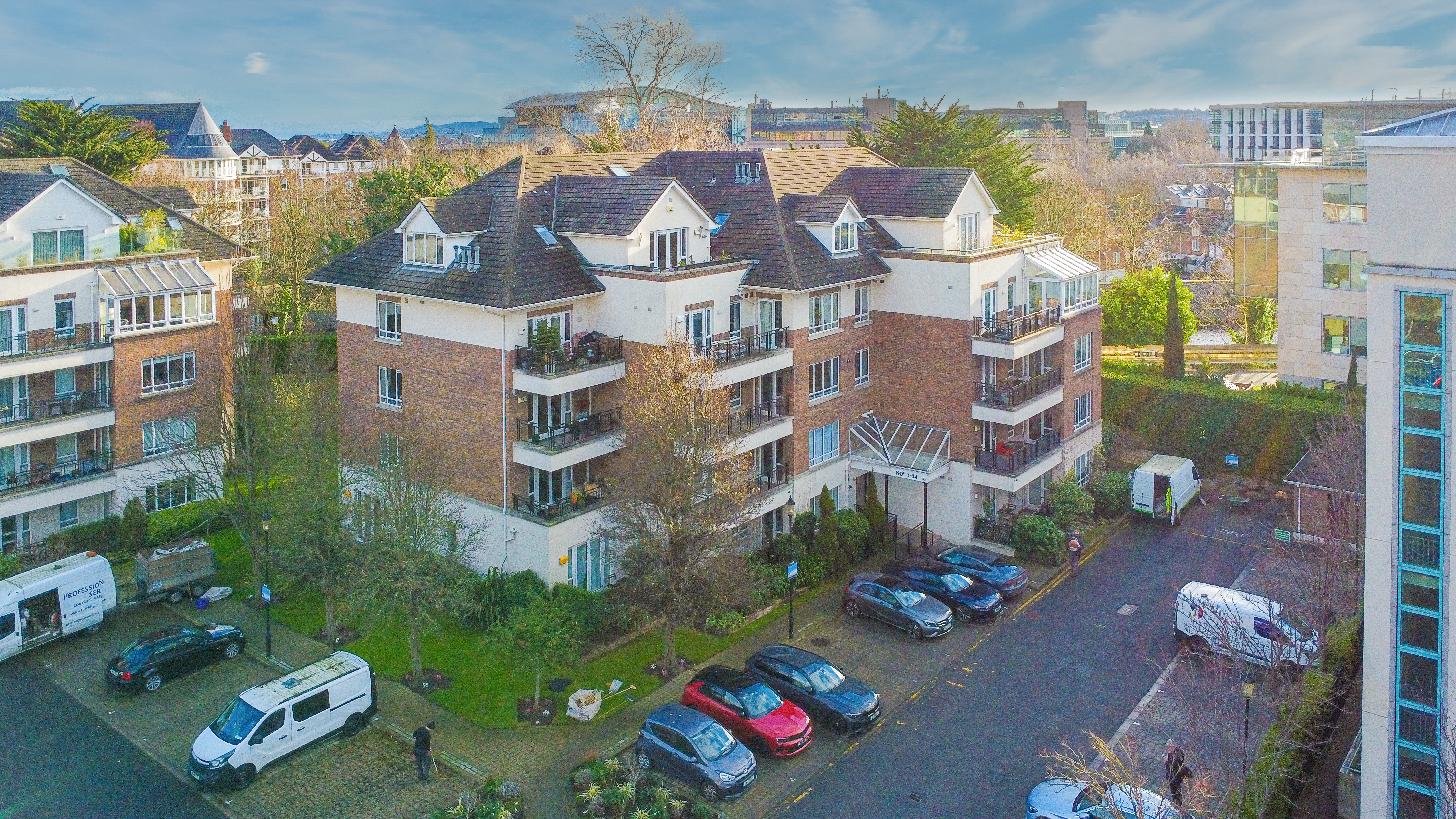 Neighborhood aerial example